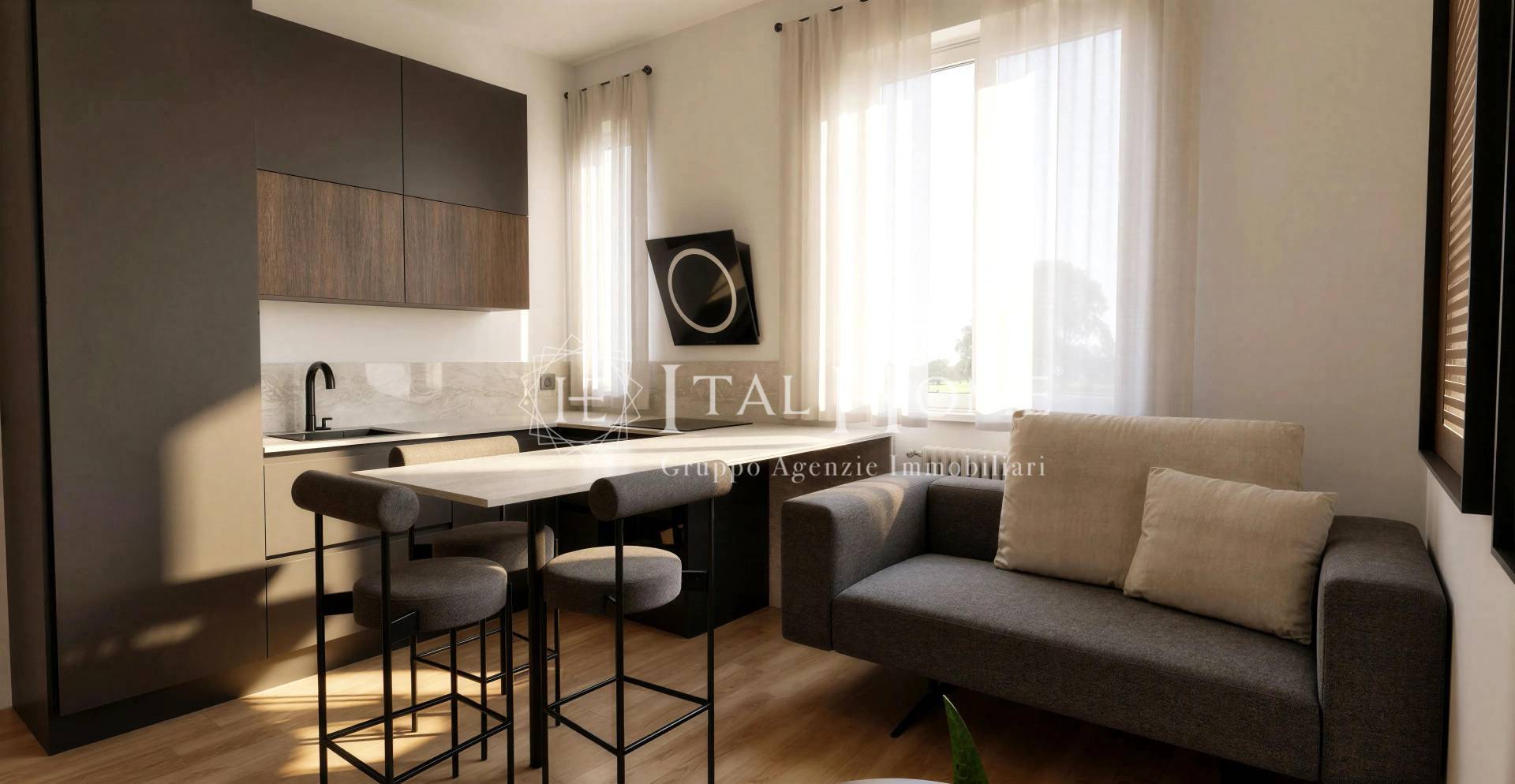 Ai piedi della Storica Funicolare per Città Alta: Ampio appartamento Monolocale Pronto da Abitare. Ottimo Investimento.