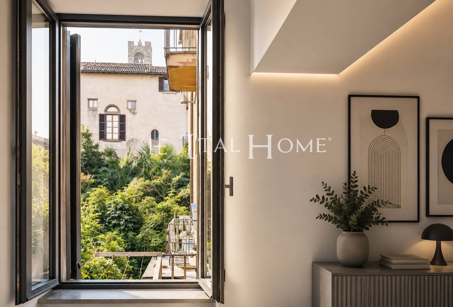 Città Alta: NUOVO Trilocale con Balcone Riservatissimo. Pronto a fine anno e dotato di tutti i confort.